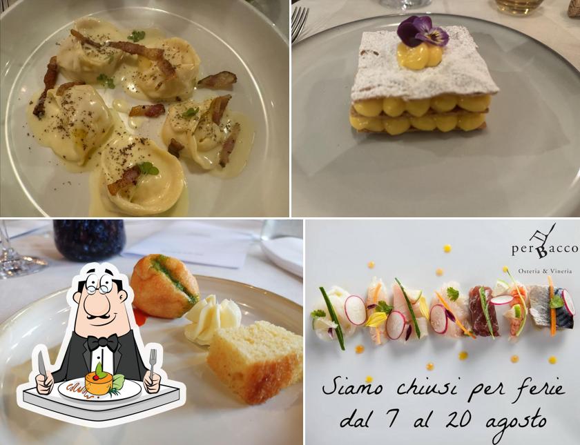 Platti al Ristorante Perbacco