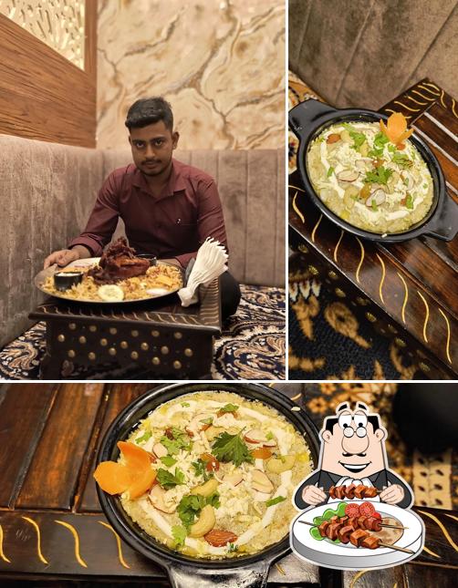 Food at TAJ Mandi Restaurant & Biryani & Kunafa