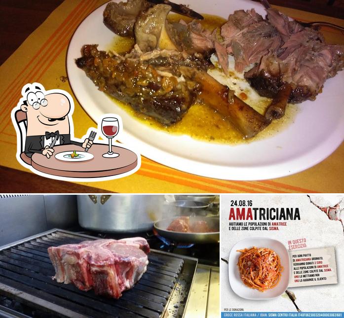 Cibo al Trattoria Romana "Roma 'ntica"