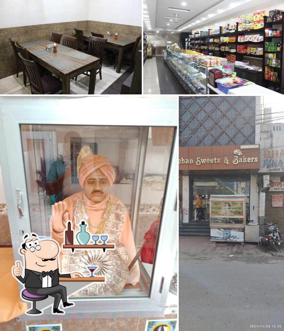 Take a seat at one of the tables at Mehan Sweets & Bakers -Best Restaurant/Sweets Shop in Nurmahal