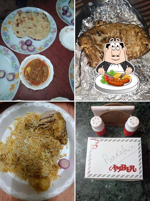 Meals at Amber Restaurant