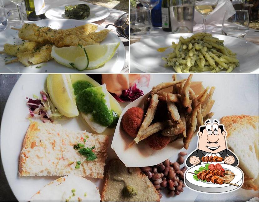 Cibo al Albergo Ristorante da Sauro