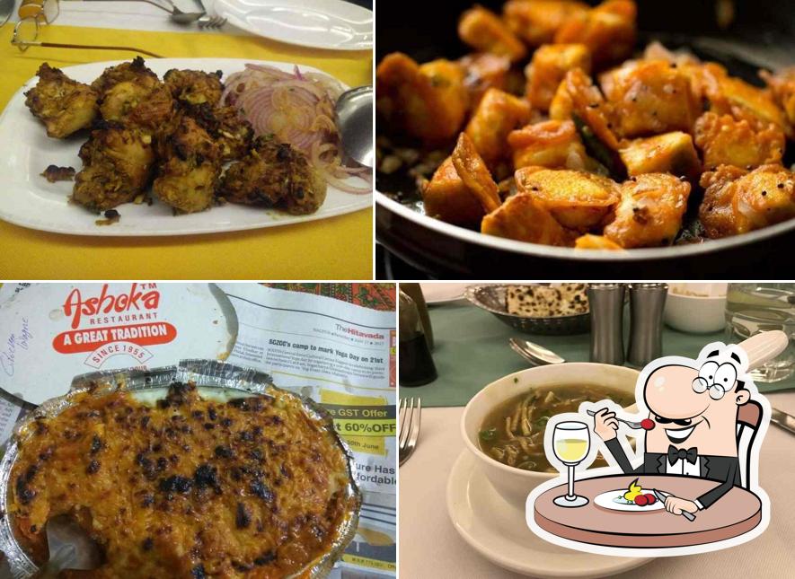 Food at Ashoka Restaurant