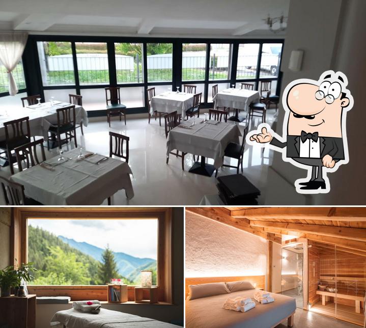 Gli interni di Chalet Te