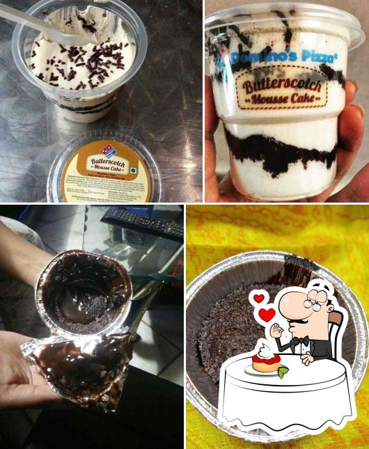 Domino's Pizza provides a number of sweet dishes