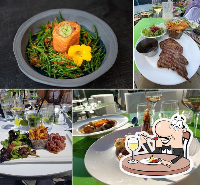 LE WAKPALA restaurant, bar à cocktails et plage privée