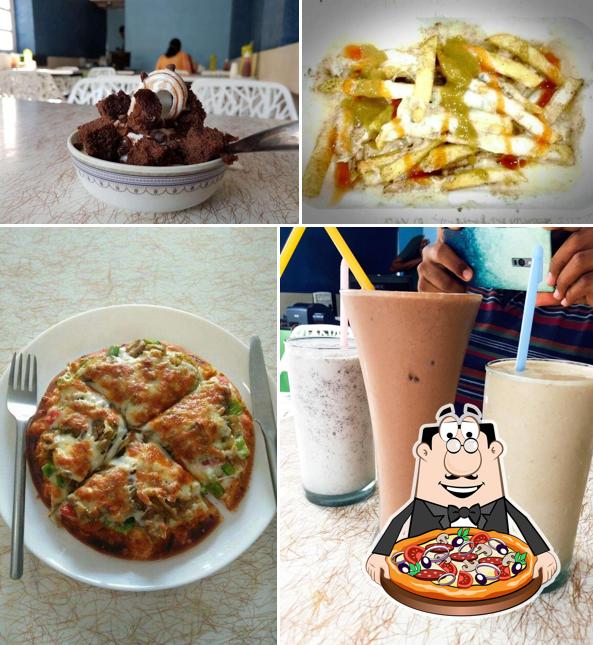 Order various variants of pizza