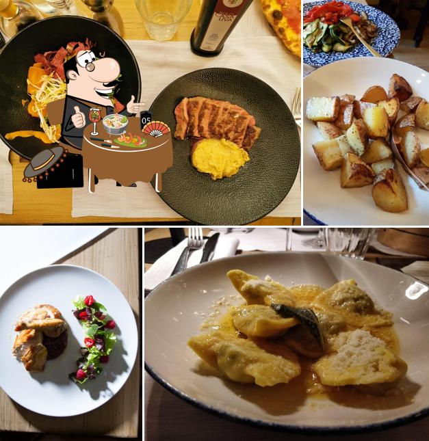 Cibo al Osteria al Cantinì