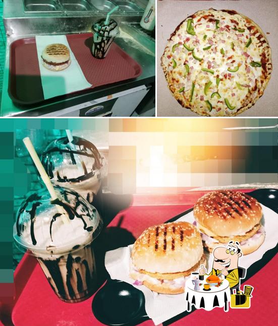 Food at Pizza Dreams