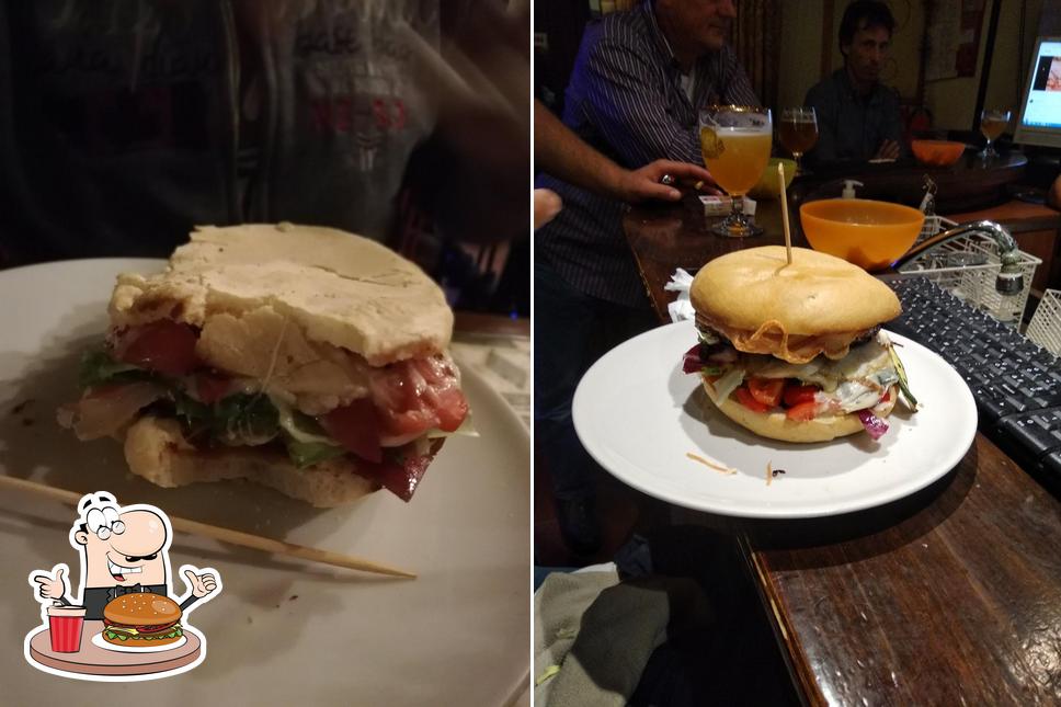 Ordina un hamburger a La Spada nella Rocca
