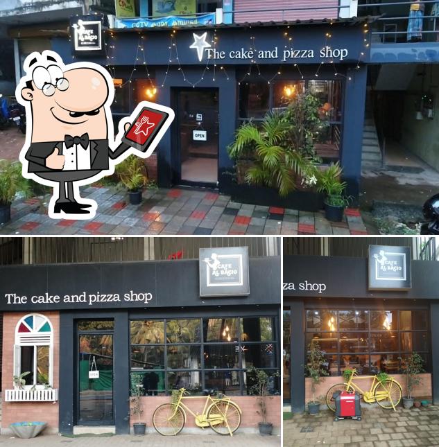 The exterior of Cafe Al Bacio