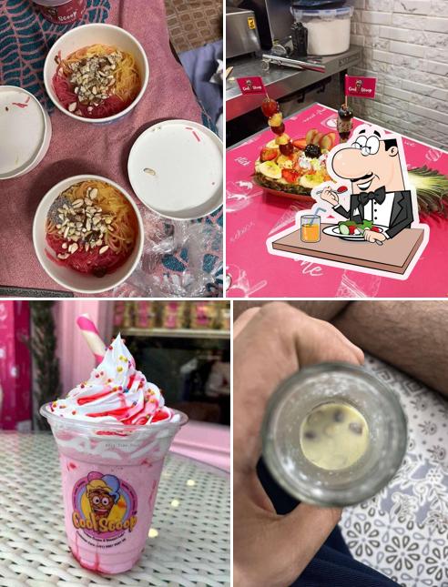 Food at Cool Scoop