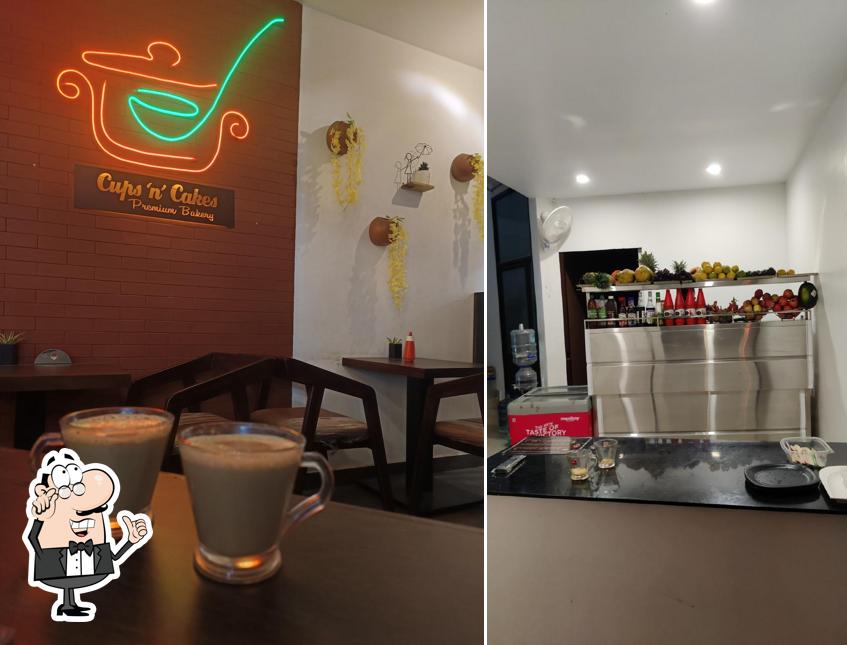 Check out how Cups 'N' Cakes Premium Bakery looks inside