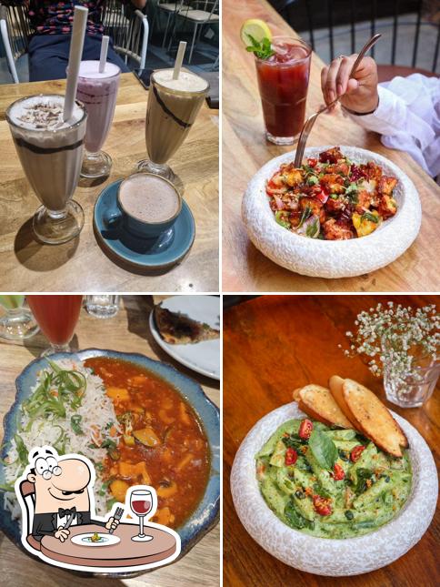 Chocolate mousse at Hopin - Patio Cafe