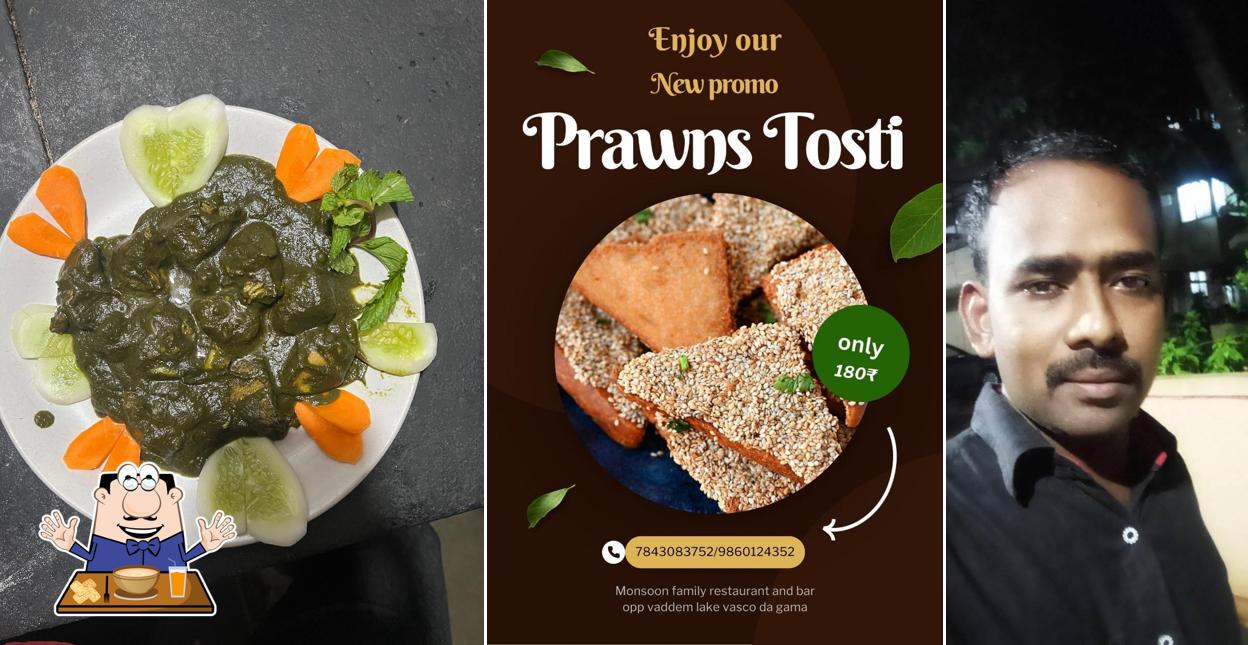 Meals at Monsoon family restaurant and Bar