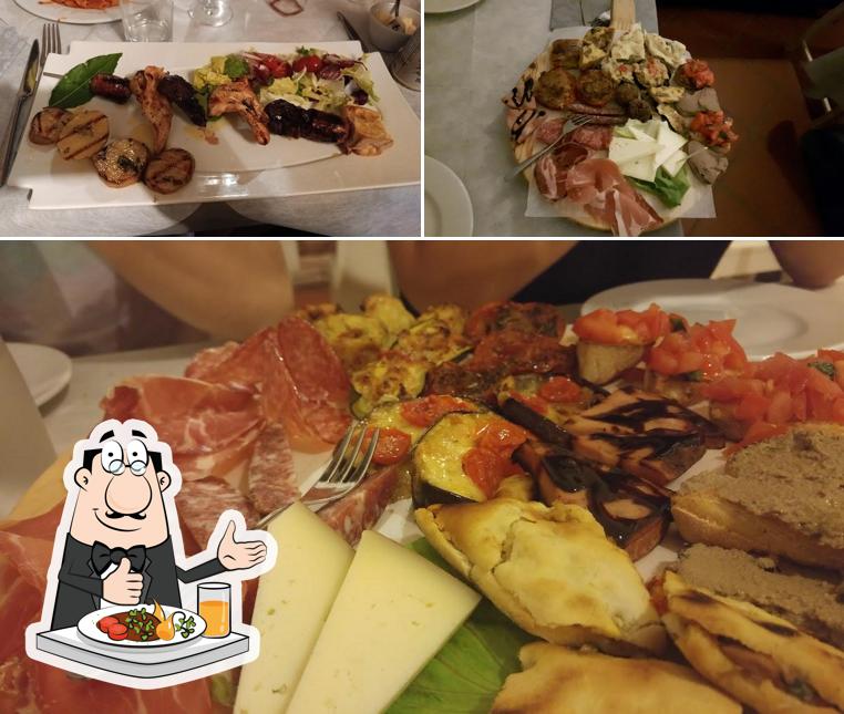 Platti al Osteria La Città Vecchia