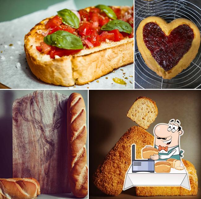 Pane all'aglio al Panificio Martello