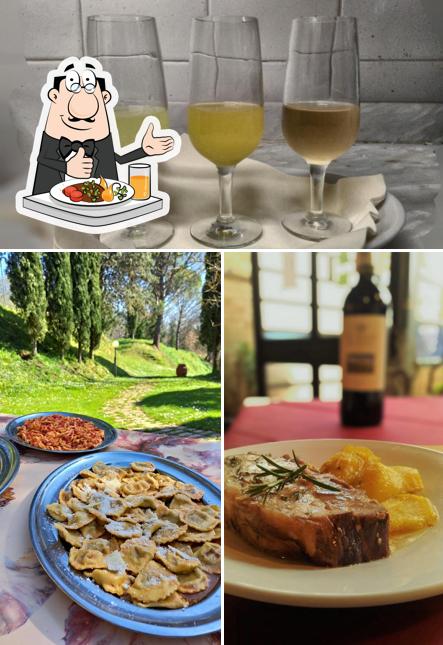 Platti al Agriturismo Il Pornelleto