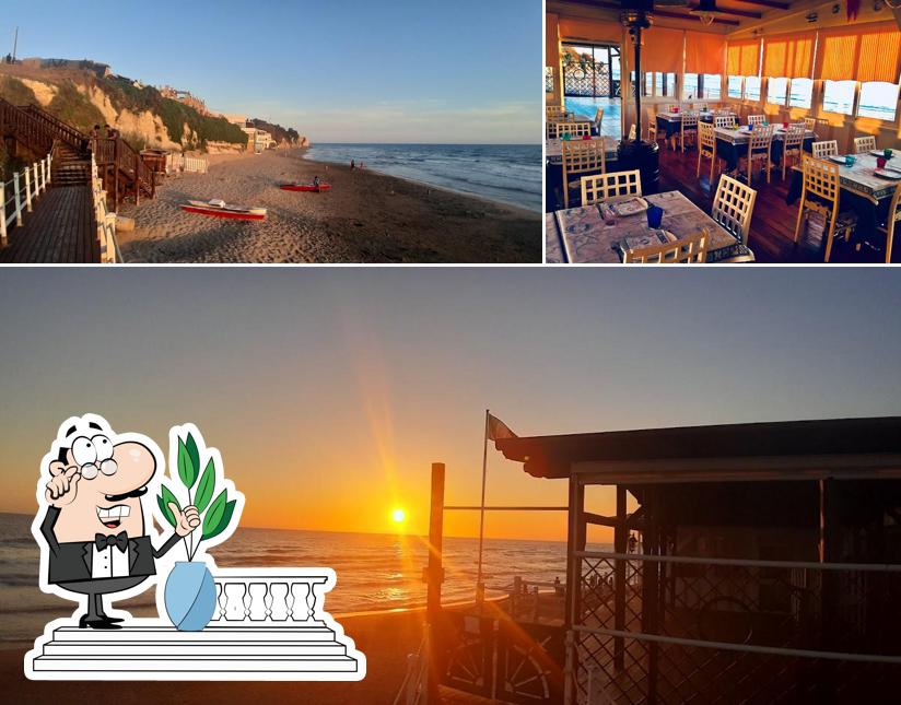 Stabilimento Balneare e Ristorante il Pilone si caratterizza per la esterno e interni