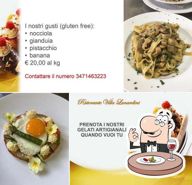 Cibo al Ristorante Villa Lunardini