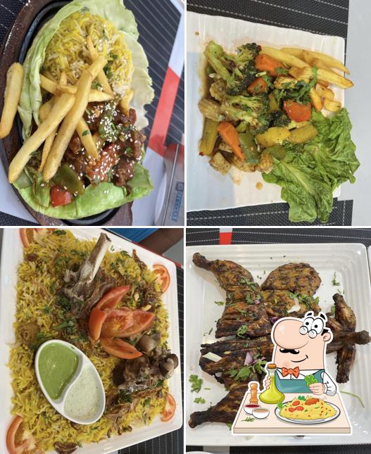 Food at Sanjar Family Restaurant Arabic Indian Tandoor Chinese