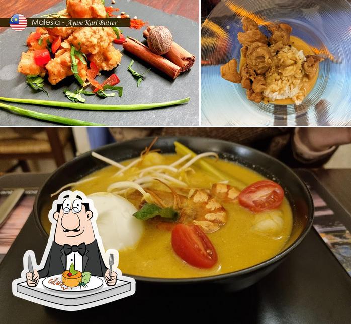 Platti al Ristorante Asiatique