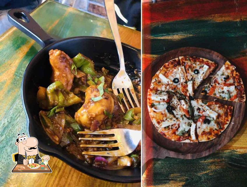Food at Busy Bean Cafe