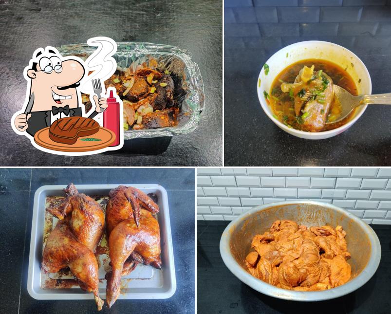There’s a range of dishes for meat lovers