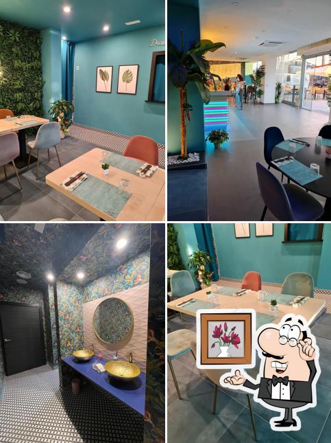 Dai un'occhiata agli interni di Contrasti Restaurant