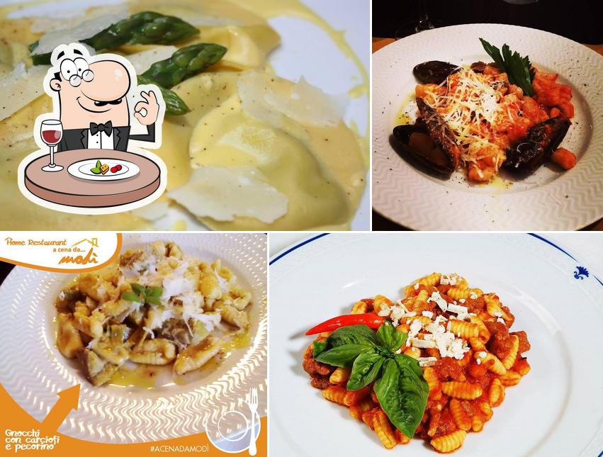 Cibo al Home Restaurant A Cena da Modì Rome