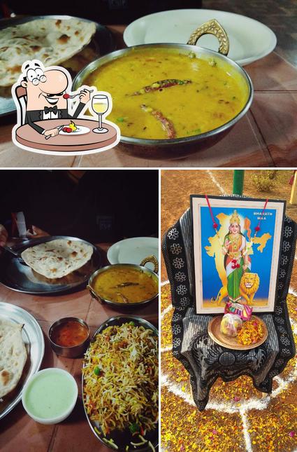 Food at Indian Biryani