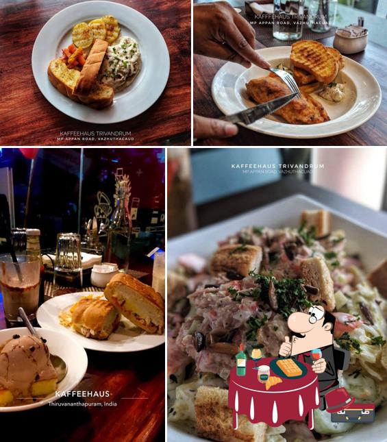 Kaffeehaus provides a range of sweet dishes