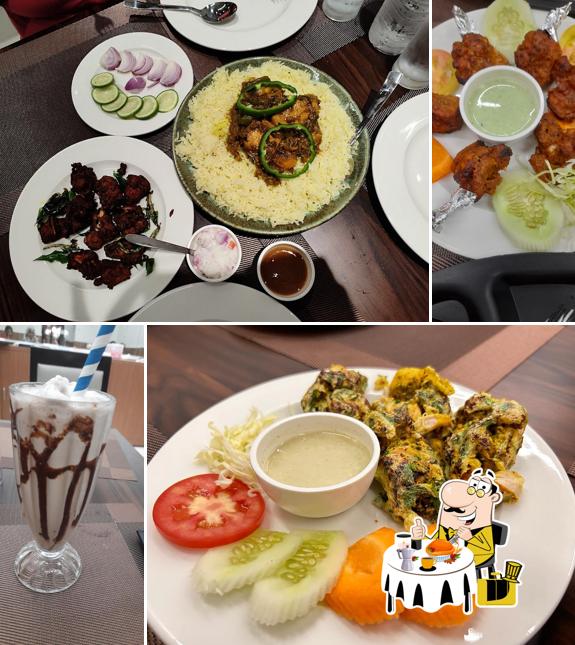 Food at Mashawi Restaurant