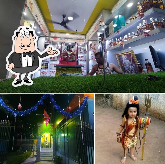 Take a seat at one of the tables at Mayank Restaurant Cum Bar