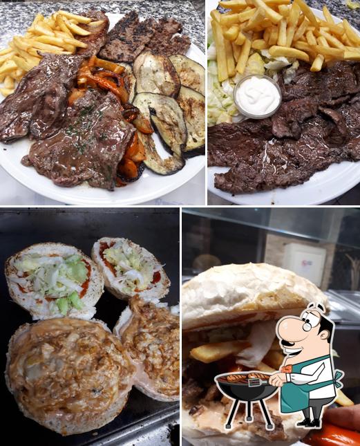 Prenditi i un pasto a base di carne a Lady Dominy