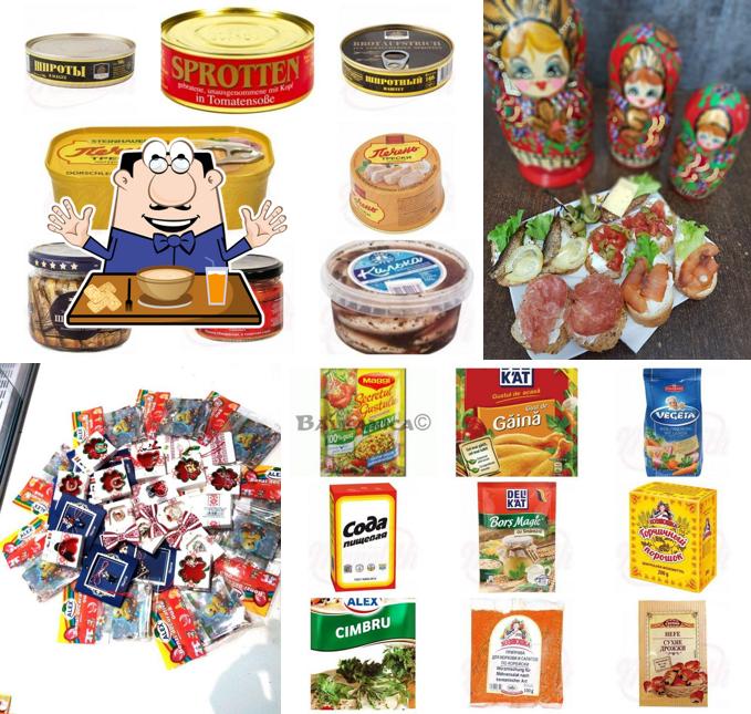 Platti al Bar Matrioska & Delizie Russe