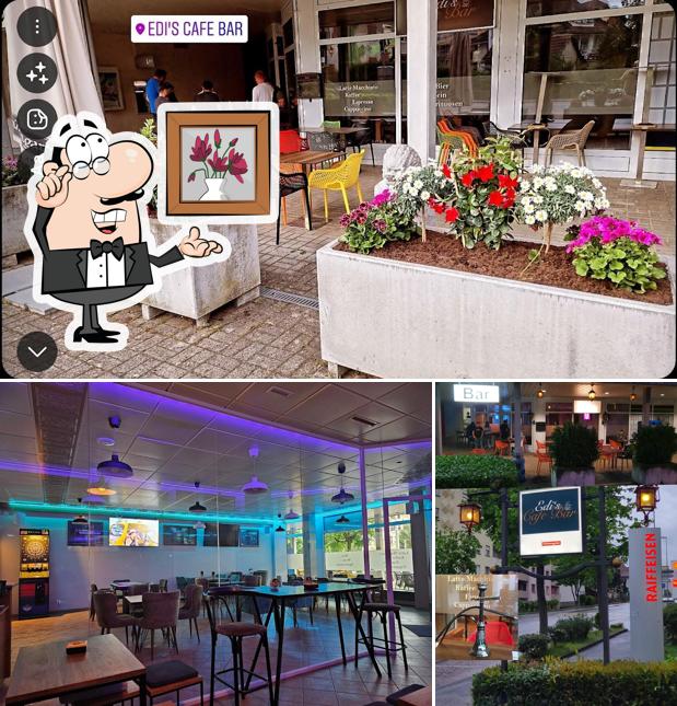 Gli interni di Edi‘s Cafe Bar