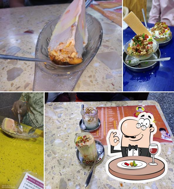 Food at Babu Ice Creams