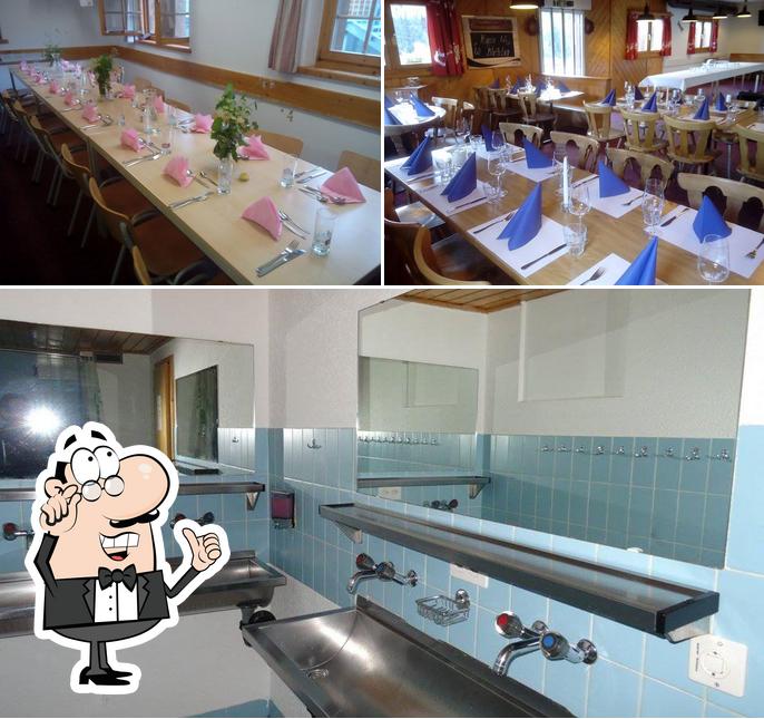 Gli interni di Restaurant Curtginet