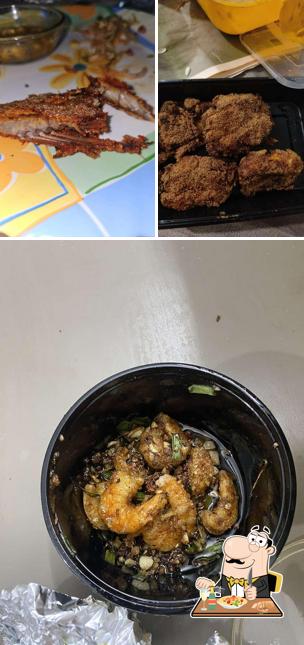 Food at FISHERMENS DEN