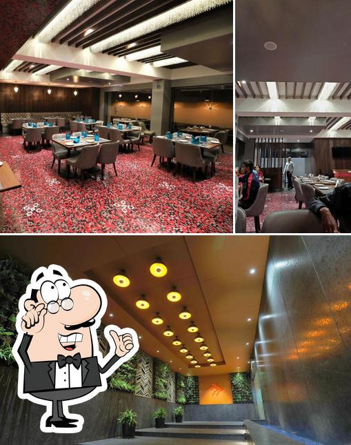 The interior of Hotel Radiance Multi-cuisine Restaurant