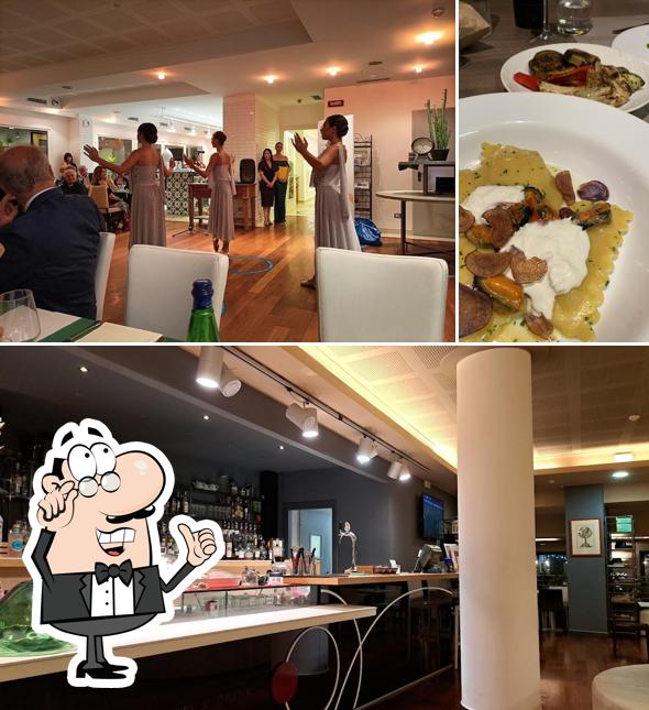 Gli interni di Hotel Tiber