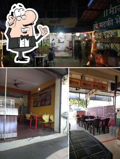 The interior of Mauli Misal House