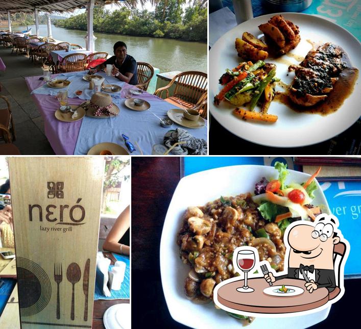 Food at Nero Barcode Lounge & Grill