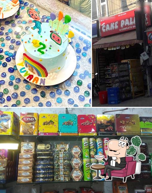 The interior of New Cake Palace