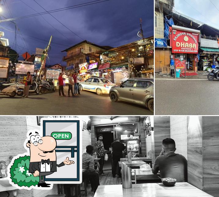 The photo of exterior and interior at Rajinder Vaishnav Dhaba