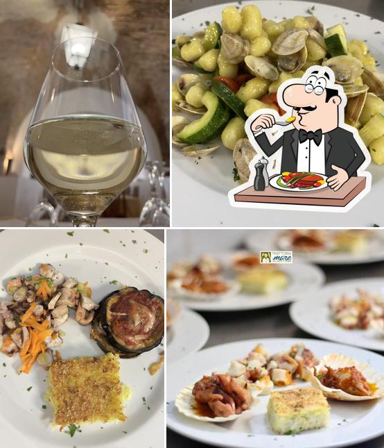 Cibo al Trattoria Il Mare in Cantina