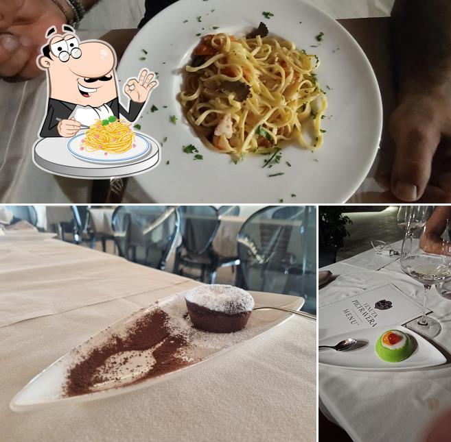 Spaghetti alla carbonara al Tenuta Pietravera
