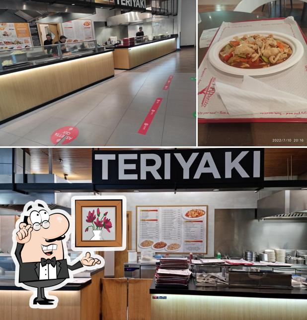 Dai un'occhiata agli interni di Teriyaki