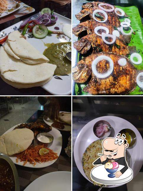 Order one of the sweet dishes